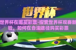 看世界杯在哪买彩票-探索世界杯观赛新体验，如何在合法途径购买彩票