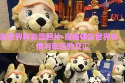 体彩世界杯彩票照片-探秘体彩世界杯，激情与幸运的交汇