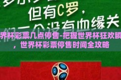 世界杯彩票几点停售-把握世界杯狂欢瞬间，世界杯彩票停售时间全攻略