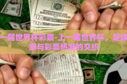 上一届世界杯彩票-上一届世界杯，足球狂潮与彩票热潮的交织