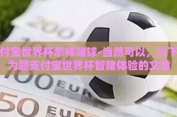 支付宝世界杯怎样赌球-当然可以，以下是为题支付宝世界杯智赌体验的文章