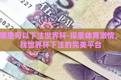 在哪里可以下注世界杯-探索体育激情，寻找世界杯下注的完美平台