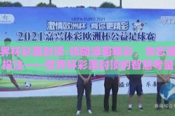 世界杯彩票封顶-领略绿茵精彩，勿忘理性投注——世界杯彩票封顶的智慧考量
