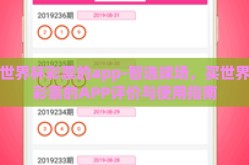 买世界杯彩票的app-智选球场，买世界杯彩票的APP评价与使用指南