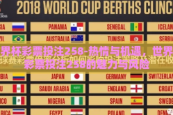 世界杯彩票投注258-热情与机遇，世界杯彩票投注258的魅力与风险