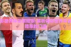 体彩世界杯彩票赔率-解析体彩世界杯彩票赔率的门道