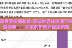 足球世界杯博彩盘-足球世界杯热潮下的智慧博弈——深度剖析博彩盘面策略