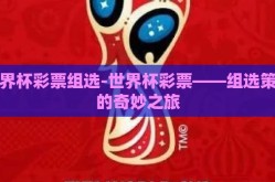 世界杯彩票组选-世界杯彩票——组选策略的奇妙之旅
