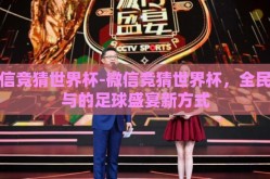 微信竞猜世界杯-微信竞猜世界杯，全民参与的足球盛宴新方式