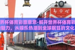世界杯体育彩票意思-解开世界杯体育彩票的魅力，从娱乐热潮到全球瞩目的文化现象