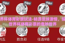 世界杯体育彩票玩法-畅游足球激情，探索世界杯体育彩票的奇妙世界