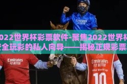 2022世界杯彩票软件-聚焦2022世界杯，安全玩彩的私人向导——揭秘正规彩票软件