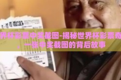 世界杯彩票中奖截图-揭秘世界杯彩票奇迹，一张中奖截图的背后故事