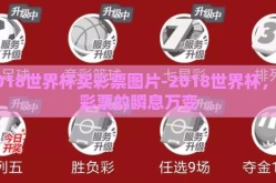 2018世界杯买彩票图片-2018世界杯，买彩票的瞬息万变