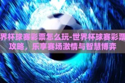世界杯球赛彩票怎么玩-世界杯球赛彩票全攻略，乐享赛场激情与智慧博弈