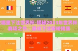 在哪里下注世界杯-揭秘2023年世界杯的赛场之外，最佳下注策略揭露