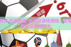 世界杯 彩票销量-世界杯激情燃烧，彩票销量见证足球魅力