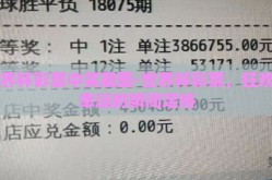 世界杯彩票中奖截图-世界杯彩票，狂欢与幸运的瞬间定格