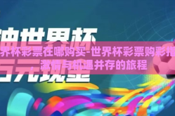 世界杯彩票在哪购买-世界杯彩票购彩指南，激情与机遇并存的旅程