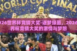 2026世界杯竞猜大奖-逐梦绿茵，2026世界杯竞猜大奖的激情与梦想