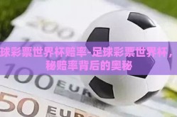 足球彩票世界杯停售-球场之外的赌注，足球彩票在世界杯期间的暂时休止