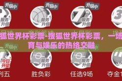 搜狐世界杯彩票-搜狐世界杯彩票，一场体育与娱乐的热络交融