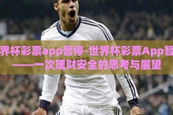 世界杯彩票app暂停-世界杯彩票App暂停——一次理财安全的思考与展望