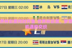 世界杯彩票何时开售-世界杯彩票，梦想与机遇的交织