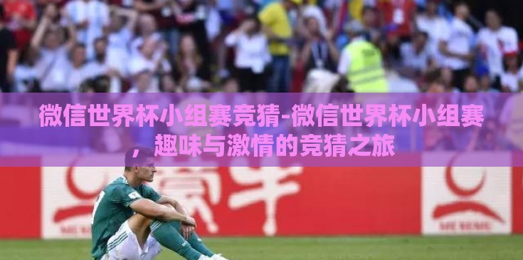 微信世界杯小组赛竞猜-微信世界杯小组赛，趣味与激情的竞猜之旅
