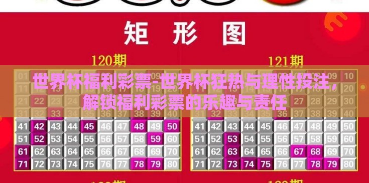 世界杯福利彩票-世界杯狂热与理性投注，解锁福利彩票的乐趣与责任