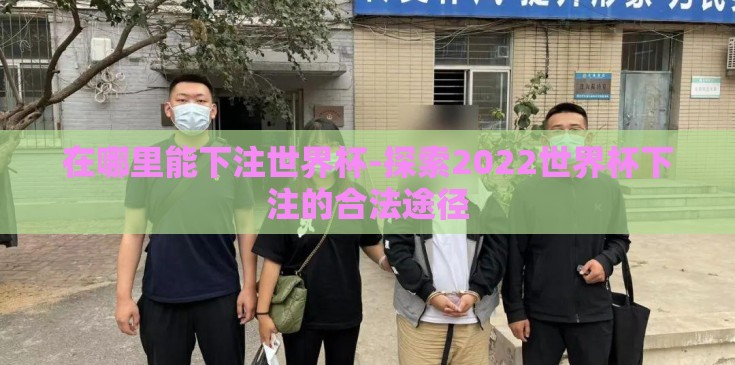 在哪里能下注世界杯-探索2022世界杯下注的合法途径