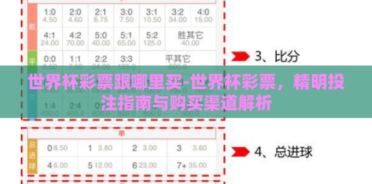 世界杯彩票跟哪里买-世界杯彩票，精明投注指南与购买渠道解析
