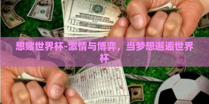 想赌世界杯-激情与博弈，当梦想邂逅世界杯
