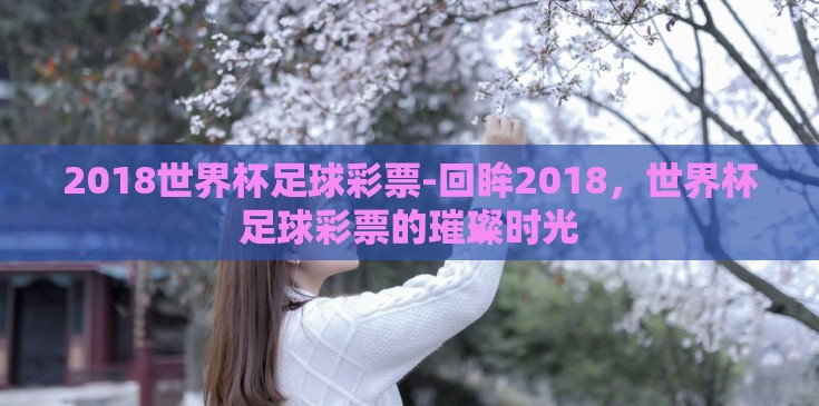2018世界杯足球彩票-回眸2018,世界杯足球彩票的璀璨时光 2018世界杯足球彩票-回眸2018,世界杯足球彩票的璀璨时光