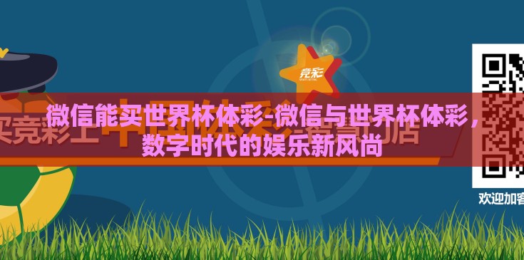 微信能买世界杯体彩-微信与世界杯体彩，数字时代的娱乐新风尚