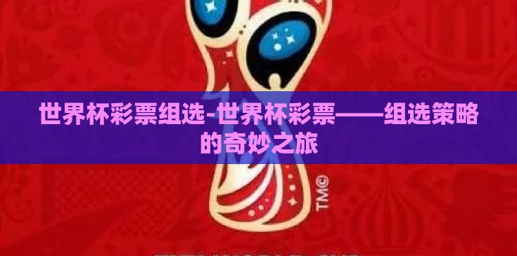 世界杯彩票组选-世界杯彩票——组选策略的奇妙之旅