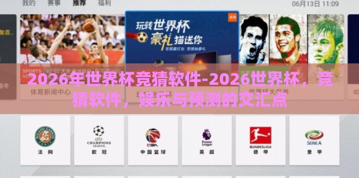 2026年世界杯竞猜软件-2026世界杯，竞猜软件，娱乐与预测的交汇点