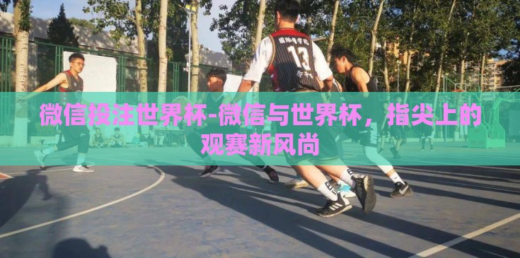 微信投注世界杯-微信与世界杯，指尖上的观赛新风尚