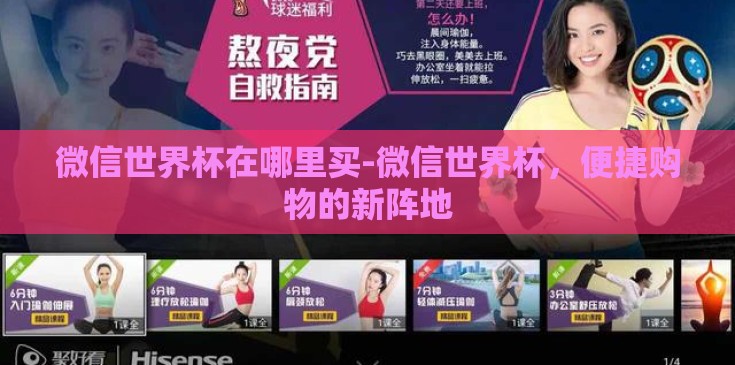 微信世界杯在哪里买-微信世界杯，便捷购物的新阵地